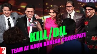 Kill Dil  Team at Kaun Banega Crorepati with Mr Amitabh Bachchan [upl. by Nosaes674]