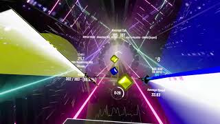 My first S on a vibro map even if its an easy one  Ummu  tpazolite  Beat Saber [upl. by Llorrac]