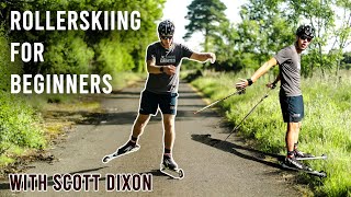 Rollerskiing for Beginners  The Basics  Session 1 [upl. by Eberto212]