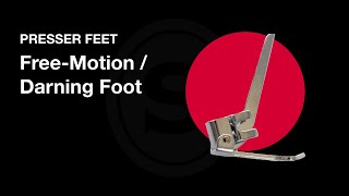 Singer FreeMotionDarning Presser Foot [upl. by Enail]