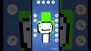 how to bring dream in Minecraft skin editor 3dyoutube minecraft dream [upl. by Flemming585]