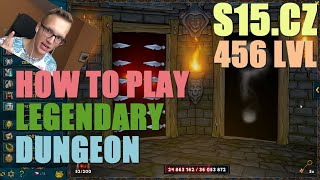 Shakes amp Fidget  How to play LEGENDARY DUNGEON KPCZHD [upl. by Hartwell]