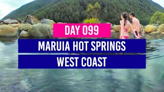 DAY 99 ♨️ Maruia Hot Springs  West Coast  2021 [upl. by Esilenna634]