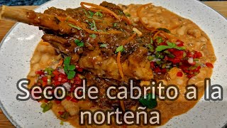 SECO DE CABRITO A LA NORTEÑA  RECETA PERUANA 🇵🇪 \CoCina360 [upl. by Tobi929]