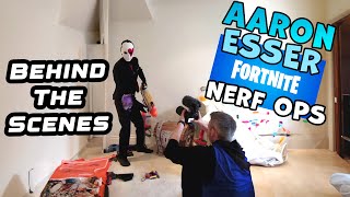 Aaron Esser Nerf Ops Fortnite Edition Behind The Scenes [upl. by Modnar644]