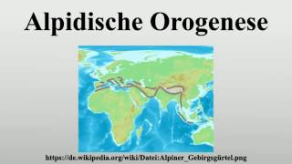 Alpidische Orogenese [upl. by Angadresma]