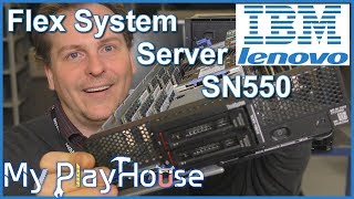 Lenovo ThinkSystem SN550 Flex Server amp Flex System  772 [upl. by Clari]