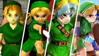 Evolution of Young Link 1998  2024 [upl. by Aicnelev598]