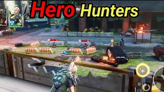 Hero Hunters  Gameplay Walkthrough Part 1  District 1 The Square iOS Android [upl. by Schnapp]