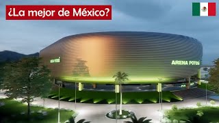 Descubre la Nueva Arena Potosí  Futuro Estadio de México 2023 [upl. by Elik957]