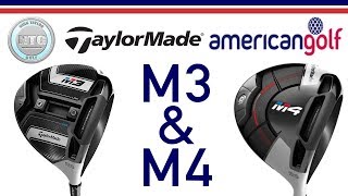 Taylormade M3 amp M4 driver  Club Review  American Golf [upl. by Eugenides]