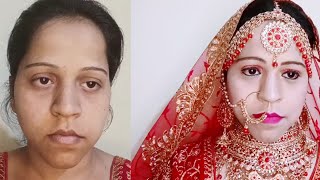 Bridal Dulhan Inspired Makeup Look  Bridal dulhan wedding Makeup Look Recreated Makeup Look [upl. by Bradleigh]