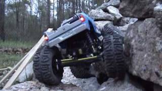 AX10 rock crawler rear steer w dig kit [upl. by Erny827]