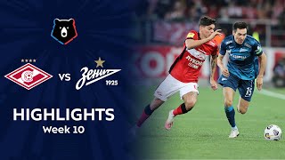 Highlights Spartak vs Zenit 11  RPL 202021 [upl. by Bone]