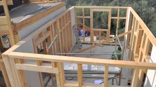 Timber Living © case in legno  timelapse realizzazione in opera [upl. by Eneluqcaj]