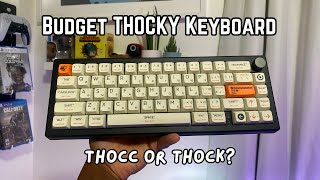 How to Build a Budget THOCKY Keyboard that is actually budget keyboard build [upl. by Kinney]