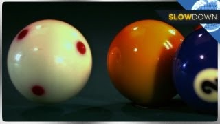 Amazing Billiard Shots in SLOW MOTION [upl. by Gulick53]