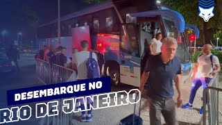 🚍 CHEGADA DO CRUZEIRO NO RIO  Confira como foi o desembarque do time no RJ [upl. by Aarika]