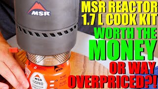 MSR Reactor 17L  Can It POSSIBLY Be Worth The MONEY  Is It REALLY Windproof [upl. by Zebaj]