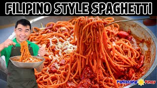 Filipino Style Spaghetti Recipe [upl. by Reade]