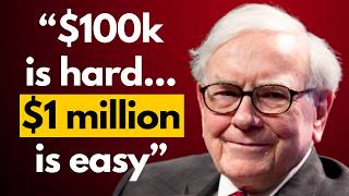 Warren Buffett Why 100k is the MAGIC Number to Getting Rich Life Changing Advice [upl. by Asamot]