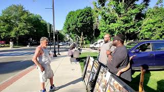 FISHING FOR THE ELECT OF ISRAEL IN WORCESTER MA ROTC STREET MINISTRY 06012024 [upl. by Leirum233]