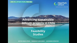 CLEANTECH LITHIUM PLC  Investor Updates Series  PFS  DFS 101  The Road to Production [upl. by Ardnoed766]