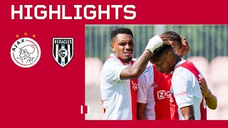 Wat een fijne assist  Highlights Ajax  Heracles Almelo  Friendly [upl. by Grimbald197]