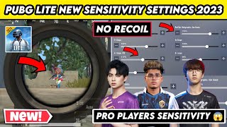 2023 New Sensitivity Settings For Pubg Mobile Lite  Pubg Mobile Lite Best Sensitivity Settings [upl. by Esmond805]