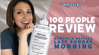 100 People Review  Maison Martin Margiela Replica Lazy Sunday Morning Fragrance Buying Guide [upl. by Nuahsyar]