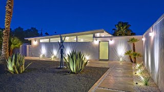 Midcentury modern Meiselmanbuilt homes in Palm Springs CA [upl. by Itsyrk]