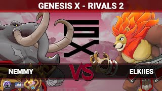 Genesis X Rivals 2  Losers Top 48  Nemmy Vs Elkiies [upl. by Lind97]