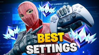 NEW BEST Fortnite Controller Settings for AIMBOT  FAST EDITS must try [upl. by Durward]