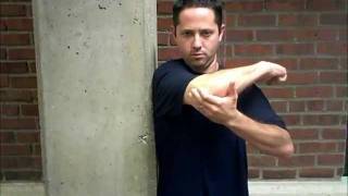 Cross Body Stretch for Posterior Shoulder Mobility  Sleeper Stretch Alternative [upl. by Vey]