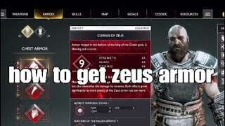 How to get zeus armor in god of war [upl. by Hoeg250]