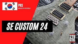 PRS SE Custom 24 2019 Trampas Green [upl. by Sophronia315]