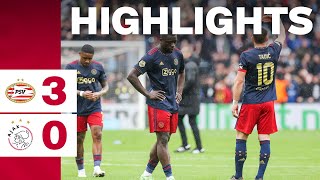 Highlights PSV  Ajax  Eredivisie [upl. by Nosmas]