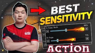 Global MVP🏆 Action  PUBG amp BGMI SENSITIVITY✅100 Original💥only Headshots ActionGaming1🌟 [upl. by Dafna]