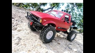 This Cheap RC Crawler Is a TON OF FUN WPL 116 Mini Semi Truck Hercules [upl. by Octave29]