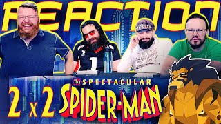 The Spectacular SpiderMan 2x2 REACTION “Destructive Testing” [upl. by Ratcliffe]