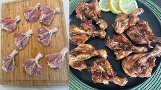 Chicken Butterfly 🦋 Wings 🪽  Crispy Drumsticks  prep and Recpie [upl. by Renata]