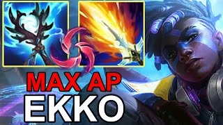 LOL CN BEST EKKO  Hail of Blades EKKO vs Malzahar D1  Xiaolaoban Challenger Ekko Gameplay S1420 [upl. by Graubert]