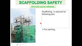 Scaffolding Safety Training [upl. by Inaliel104]