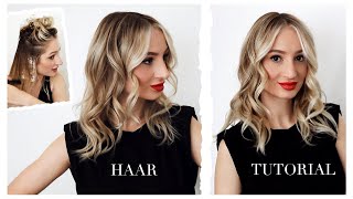 Balayage selber machen  Blonde Strähnchen färben Ansatz kaschieren und Blond auffrischen [upl. by Klotz]