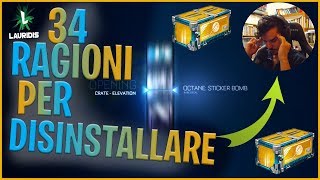 APRO 34 ELEVATION CRATES  Rocket League SPACCHETTAMENTO ITA [upl. by Refinney]