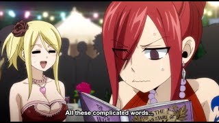 Fairy Tail Gray And Juvia  Erza And Jellal English Sub [upl. by Brandea]