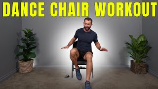 Dance Chair Workout for Seniors  Fun Cardio Intervals to Lose Weight [upl. by O'Connor]