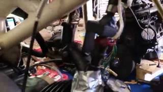 Homemade EFI fuel injection system 1ST TEST [upl. by Nwotna]