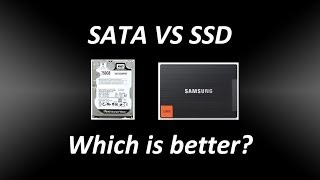 SATA VS SSD Benchmark Which is better [upl. by Eelyahs]