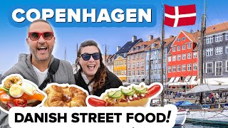 EAT THIS in DENMARK 🇩🇰 Huge Copenhagen Food Tour 😋 [upl. by Dnomrej]